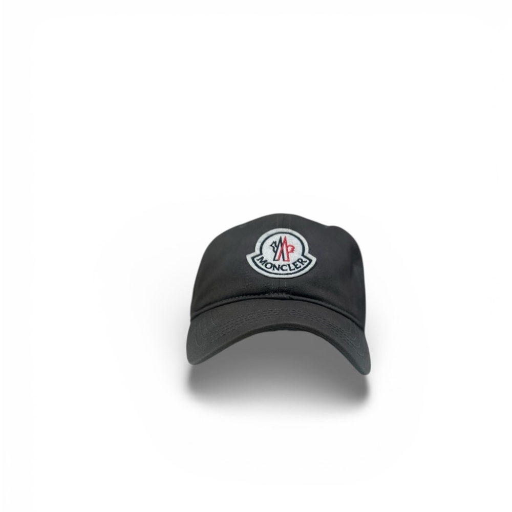 Moncler Dark Gray Logo Cap